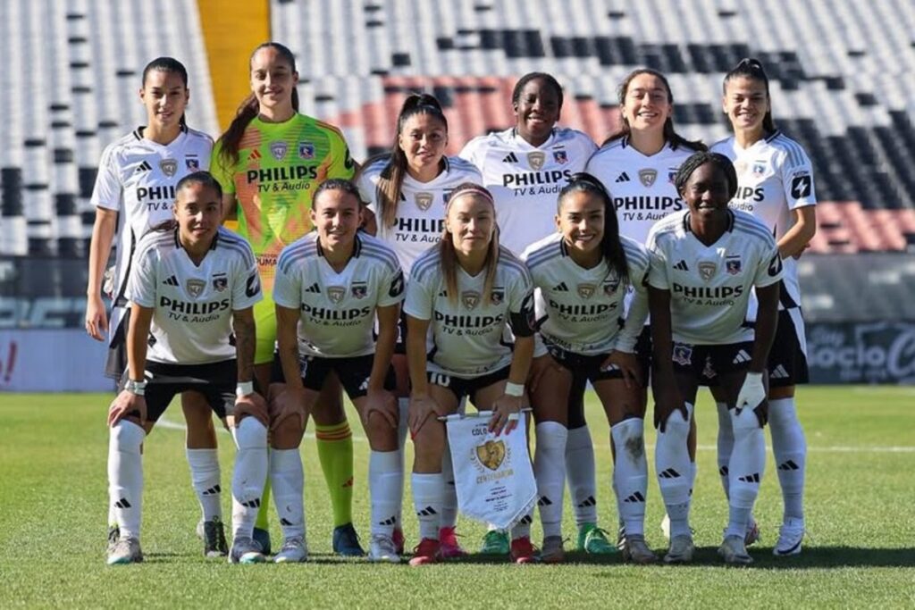 Formación Colo-Colo Femenino.