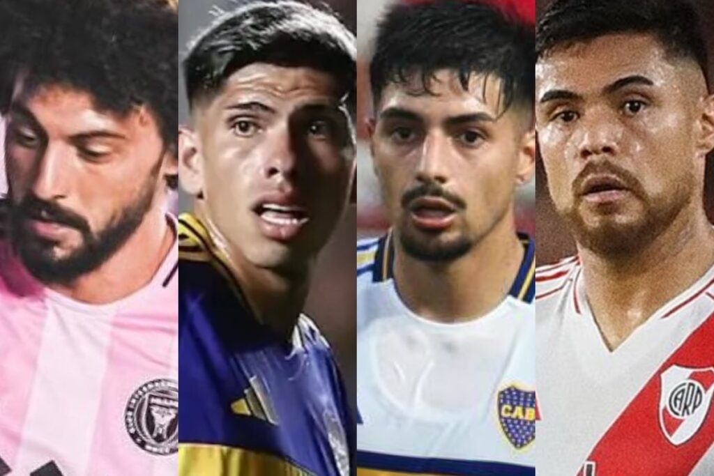 Ex jugadores de Colo-Colo que jugarán el Mundial de Clubes.