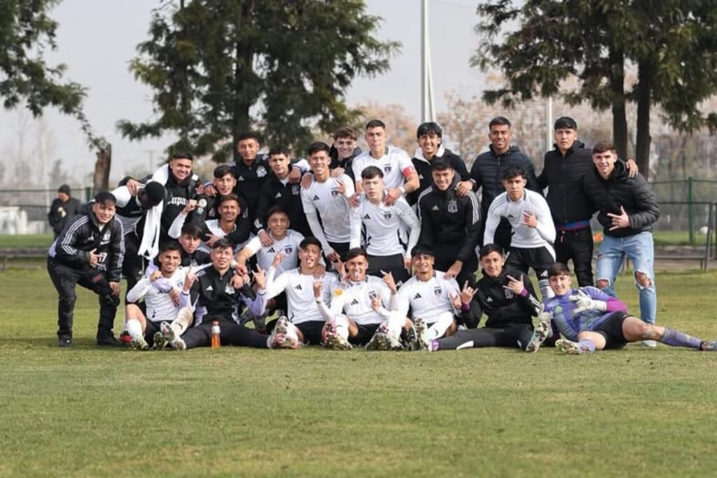 Colo-Colo Sub-20 tras triunfo sobre la U