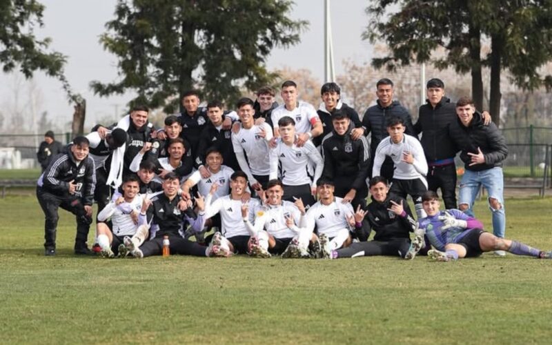 Colo-Colo Sub-20 tras triunfo sobre la U