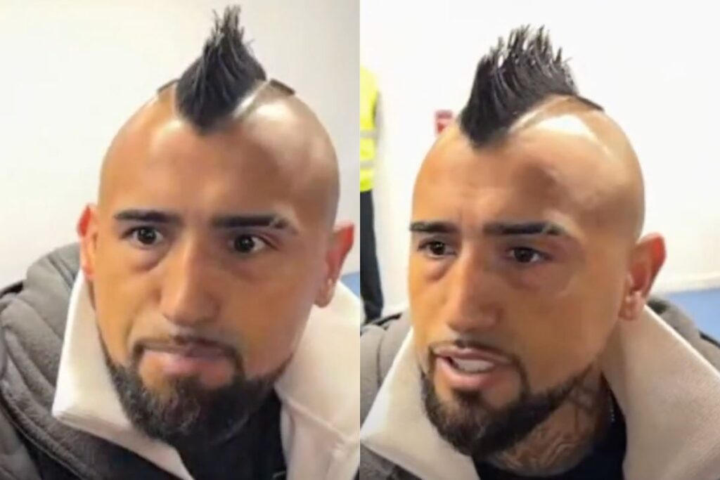 Desahogo de Arturo Vidal