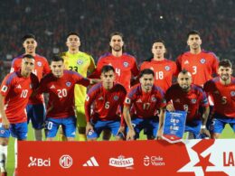 Formación titular de Chile ante Argentina