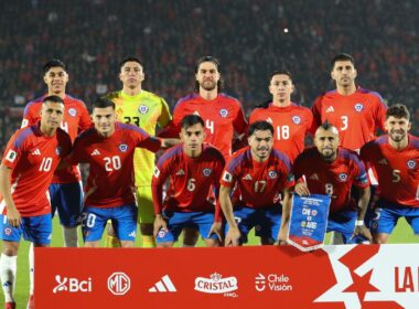 Formación titular de Chile ante Argentina