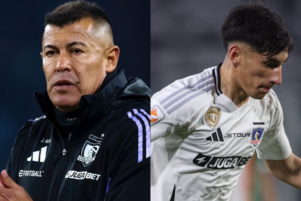 Almirón hablando de Marchant.