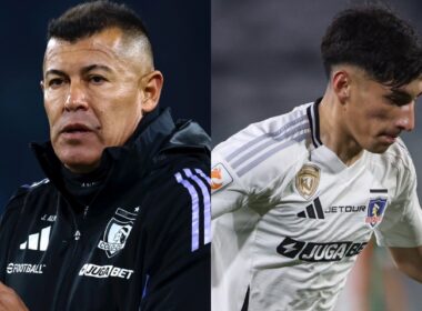 Almirón hablando de Marchant.