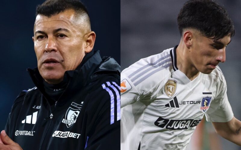 Almirón hablando de Marchant.