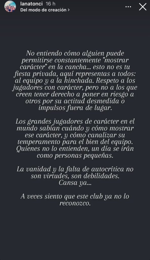 Historia de Lana Jozic para Vidal.
