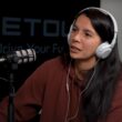 Karen Araya en "Podcast Centenario".