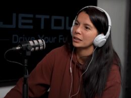 Karen Araya en "Podcast Centenario".