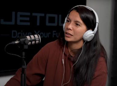 Karen Araya en "Podcast Centenario".