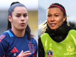 Su Helen Galaz y Yanara Aedo, la capitana de Colo-Colo