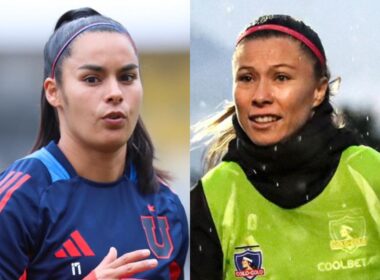 Su Helen Galaz y Yanara Aedo, la capitana de Colo-Colo