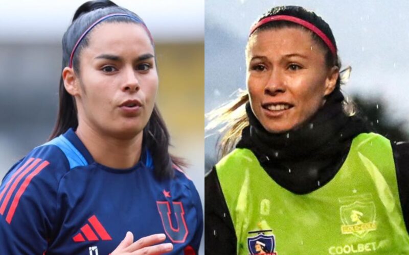 Su Helen Galaz y Yanara Aedo, la capitana de Colo-Colo