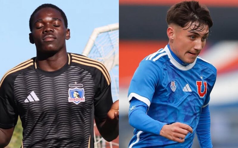 Manley Clerveaux. Colo-Colo vs Universidad de Chile Sub-20.