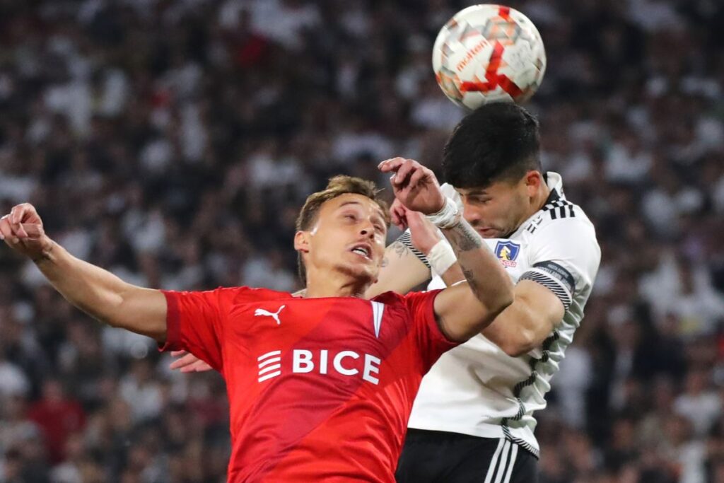 Cristián Riquleme ante la UC en el 2024.