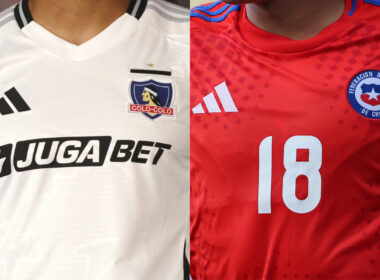 Camiseta de Colo-Colo y de la Selección Chilena.