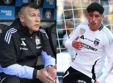 Jorge Almirón y Franciso Marchant