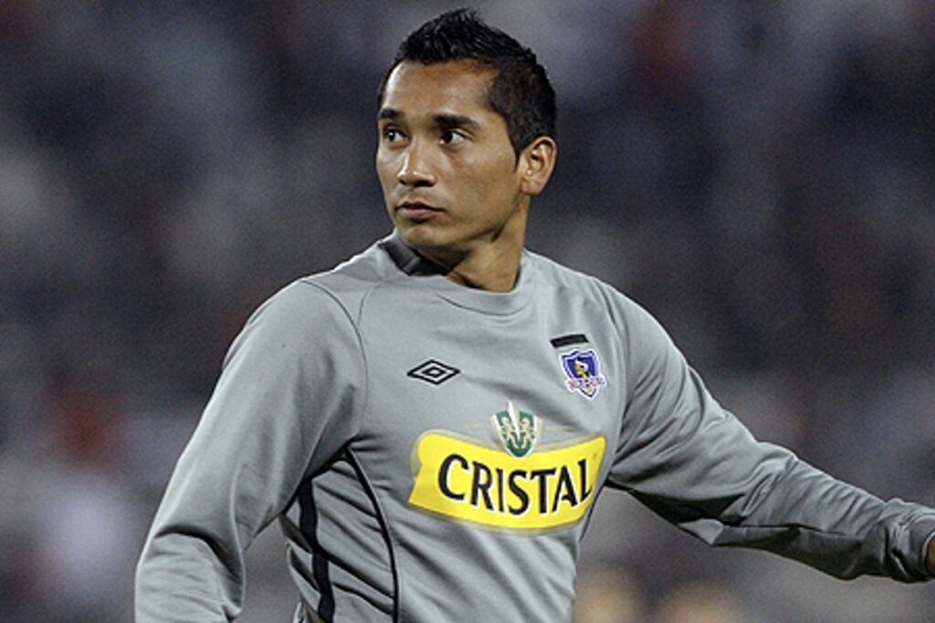Toro en sus tiempos como jugador de Colo-Colo.