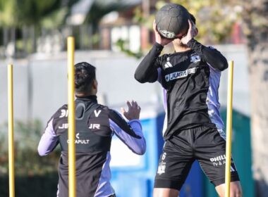 Entrenamiento de Colo-Colo.