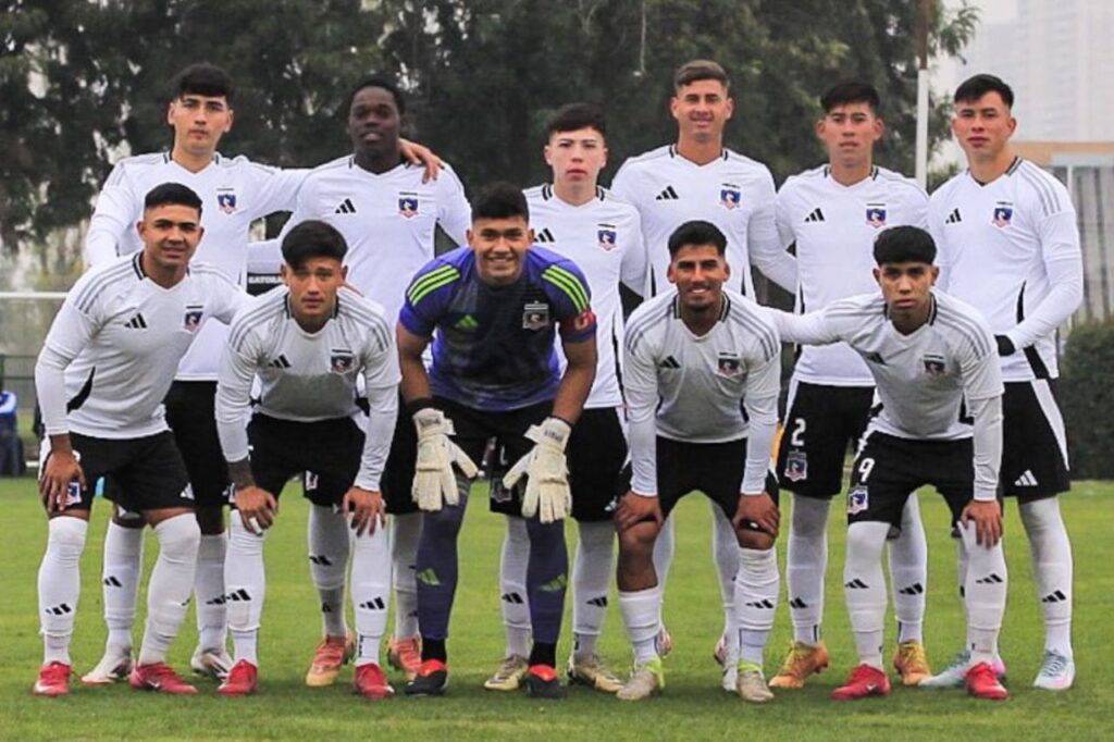 Formación Colo-Colo Sub-20 en su partido frente a Deportes Recoleta por la Copa Futuro.