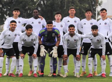 Formación Colo-Colo Sub-20 en su partido frente a Deportes Recoleta por la Copa Futuro.