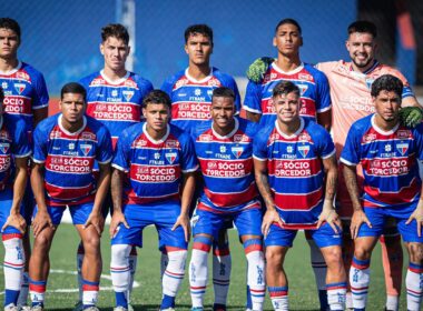 Formación de Fortaleza Sub-20.