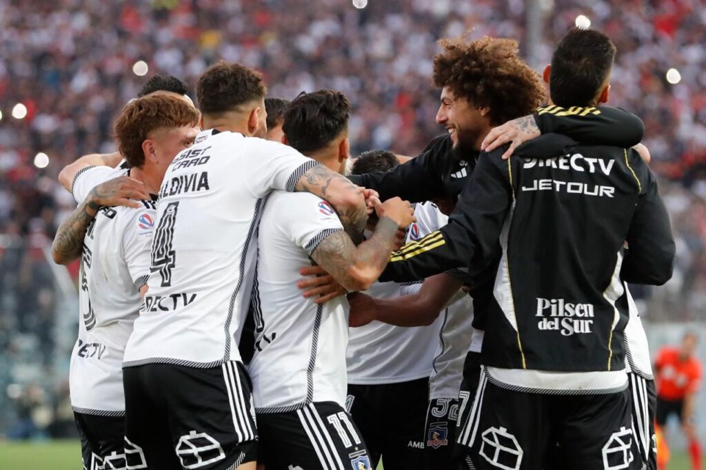 Gol de Colo-Colo durante la temporada 2024.
