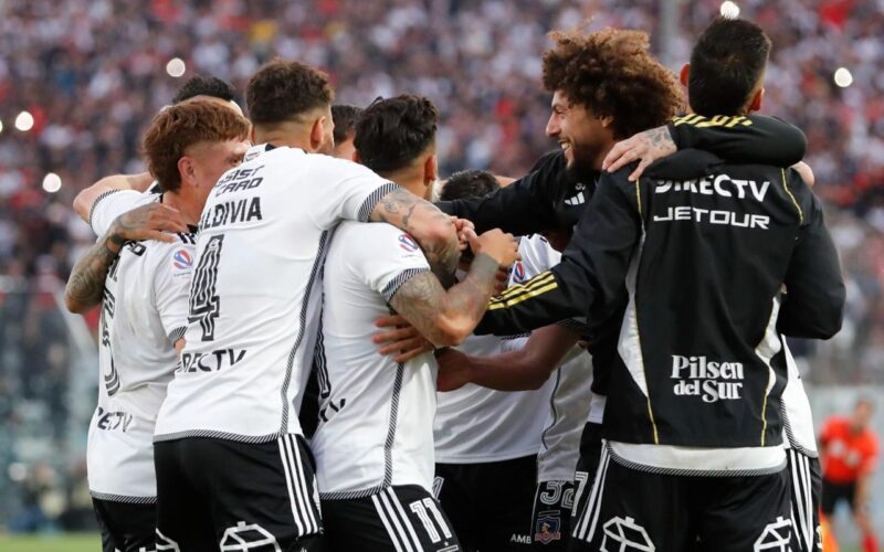 Gol de Colo-Colo durante la temporada 2024.