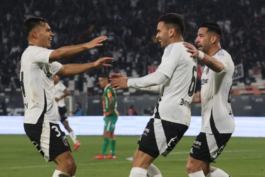 Gol de Sebastián Vegas frente a Cobresal por la Liga de Primera en el Estadio Monumental.