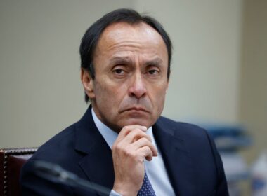 Jaime Pizarro en sesión de Ministro