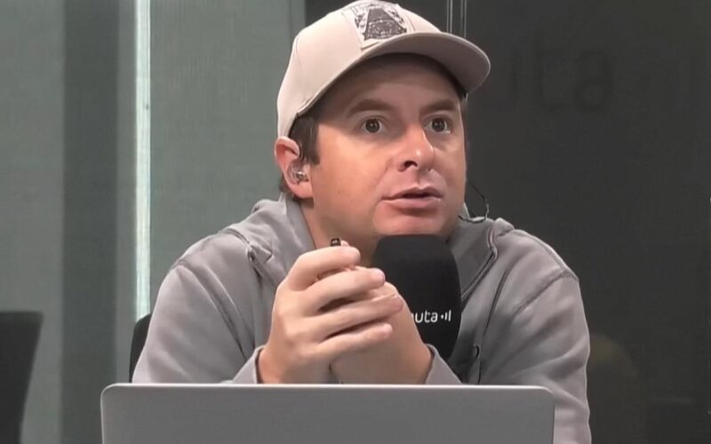 Primer plano a Jorge Hevia en Pauta de Juego.