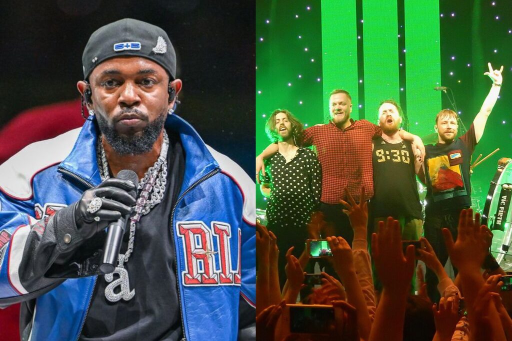 Kendrick Lamar e Imagine Dragons.