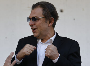 Primer plano de Aníbal Mosa.