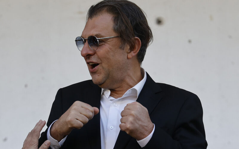 Primer plano de Aníbal Mosa.