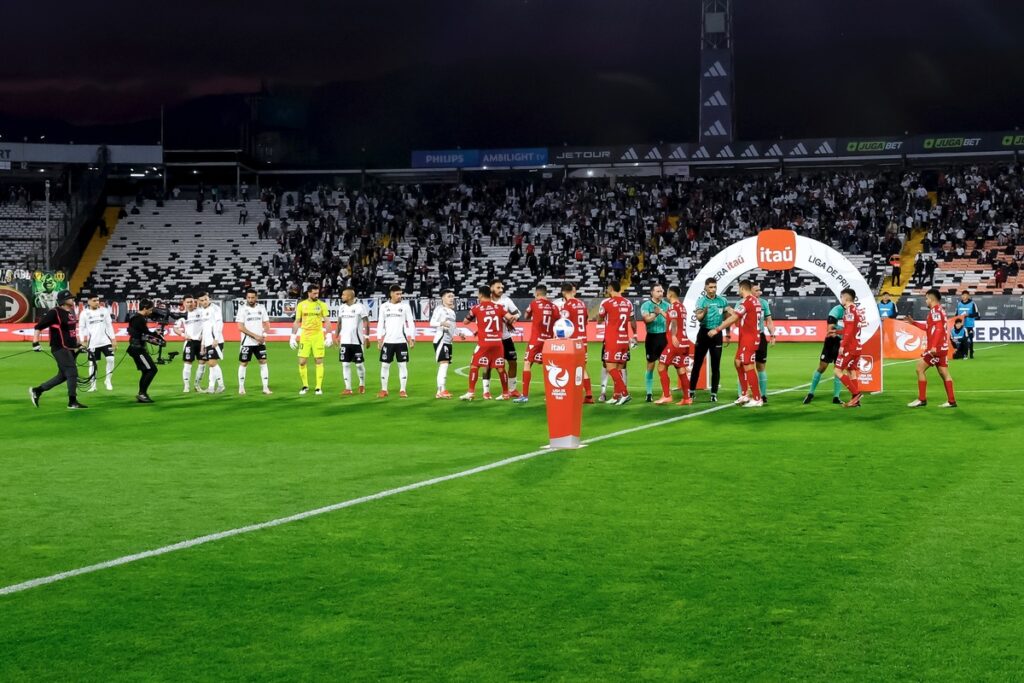 Colo-Colo en el Monumental.