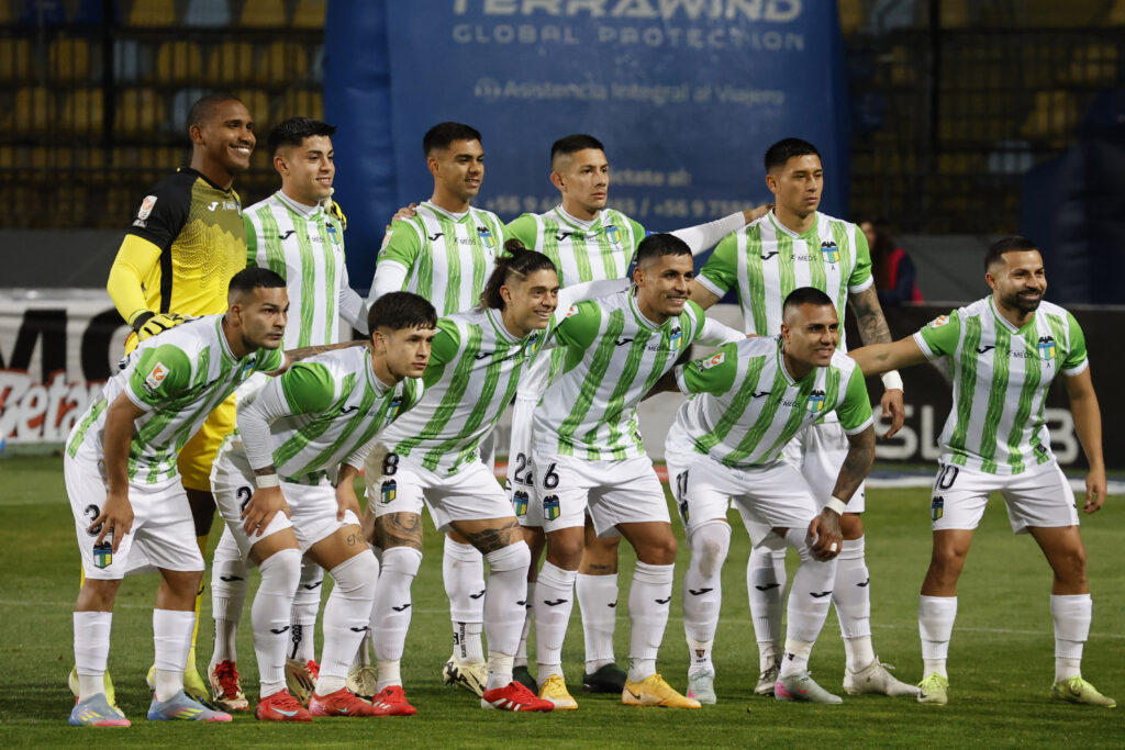 Futbol, Everton vs OHiggins.
Fecha 15, campeonato nacional 2025.
El equipo de OHiggins posa durante el partido de primera division contra Everton realizado en el estadio Sausalito de Vina del Mar, Chile.
22/06/2025
Raul Zamora/Photosport

Football, Everton vs OHiggins.
15th round, 2025 national championship.
OHiggins team pose during the first division match against Everton at the Sausalito stadium in Vina del Mar, Chile.
22/06/2025
Raul Zamora/Photosport. Formación titular.