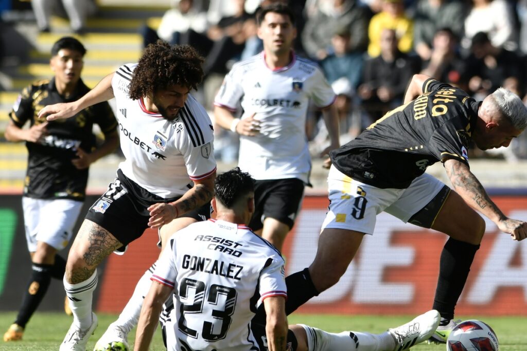 González, Falcón y Fuentes en sus pasos por Colo-Colo.