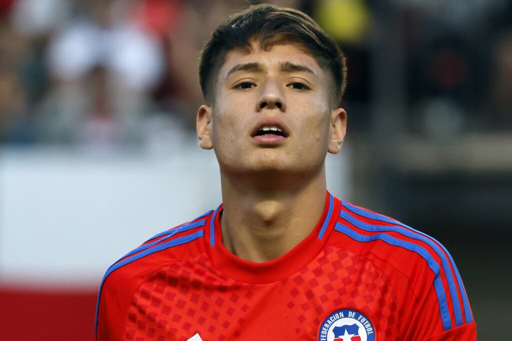 Román con los colores de la Selección.