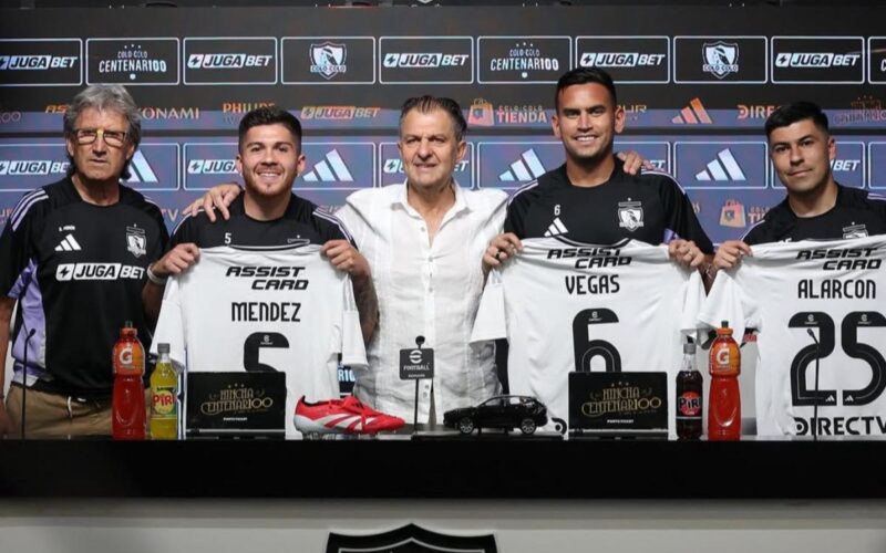Presentación de Refuerzos de Colo-Colo. Hinchas.