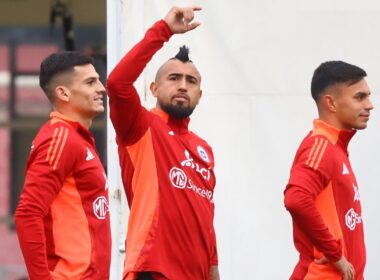 Jugadores de Colo-Colo en La Roja