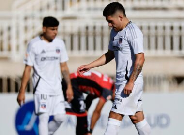Víctor Felipe Méndez y Claudio Aquino en Colo-Colo