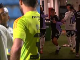 Arturo Vidal pelea con Fernando de Paul