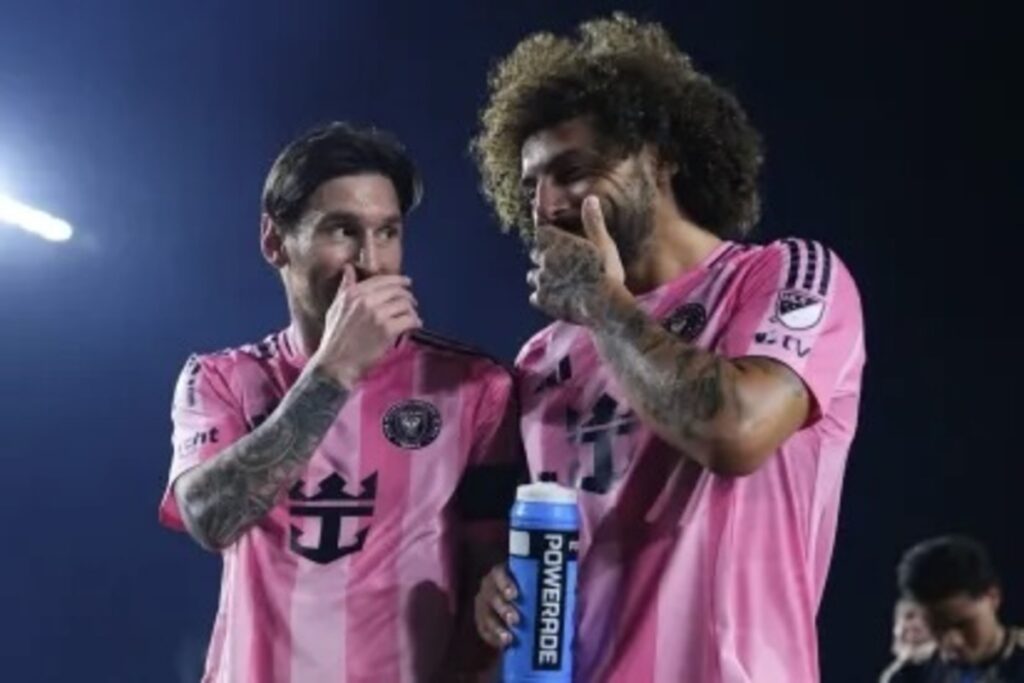 Falcón y Messi por Inter Miami.