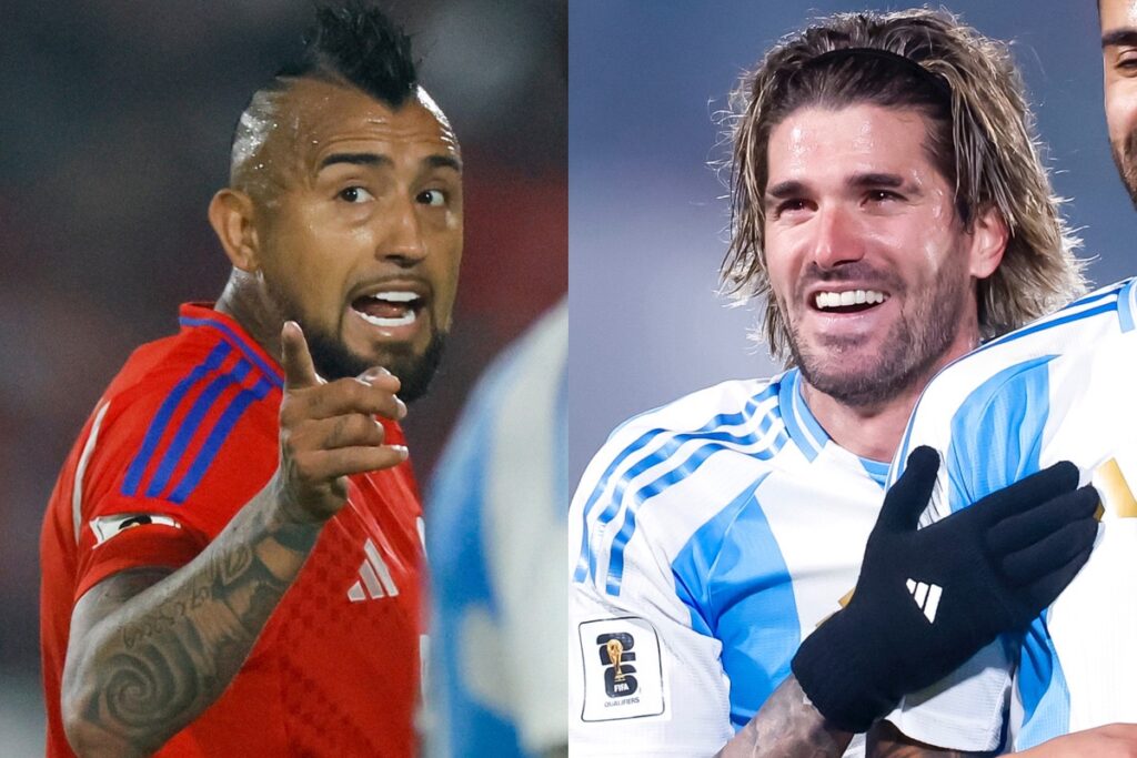 Arturo Vidal Rodrigo De Paul