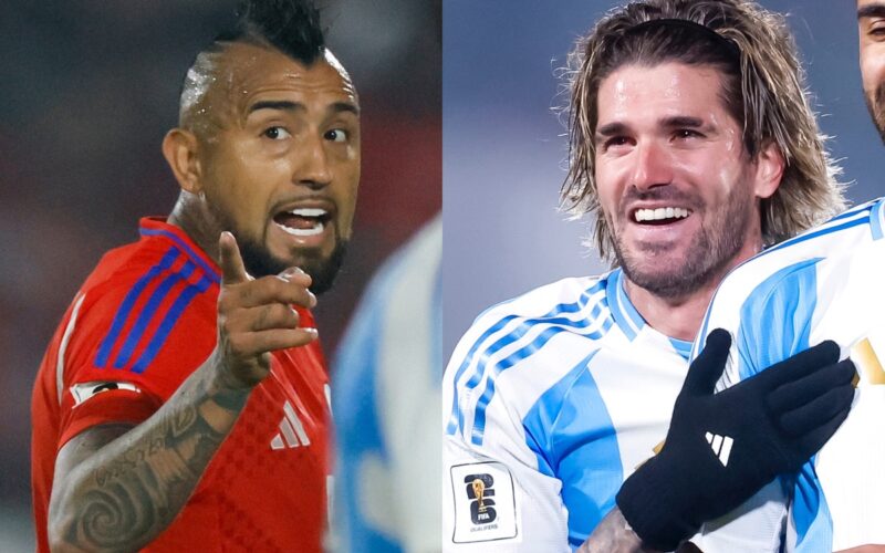 Arturo Vidal Rodrigo De Paul