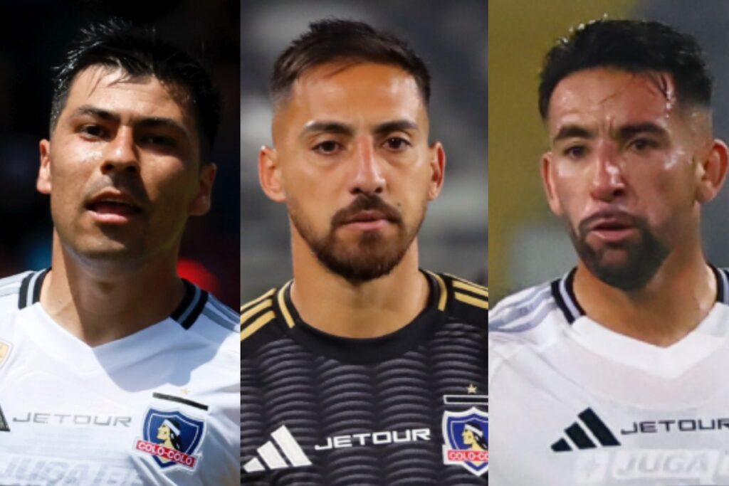 Tomás Alarcón, Javier Correa y Mauricio Isla son bajas por lesión en Colo-Colo.