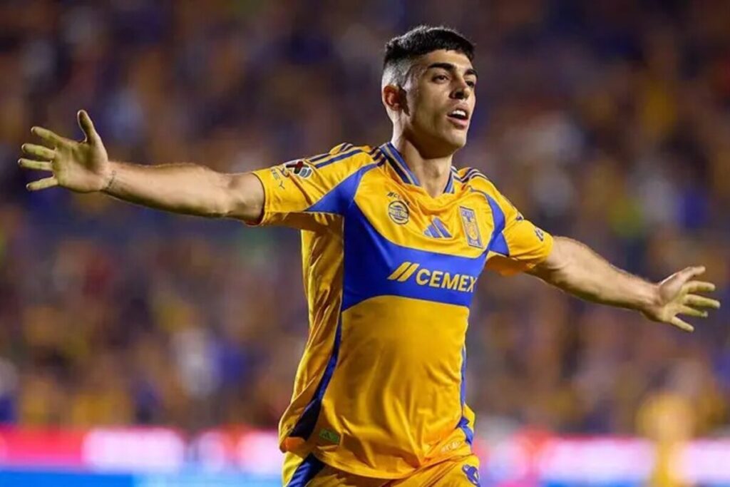 Brunetta jugando por Tigres.