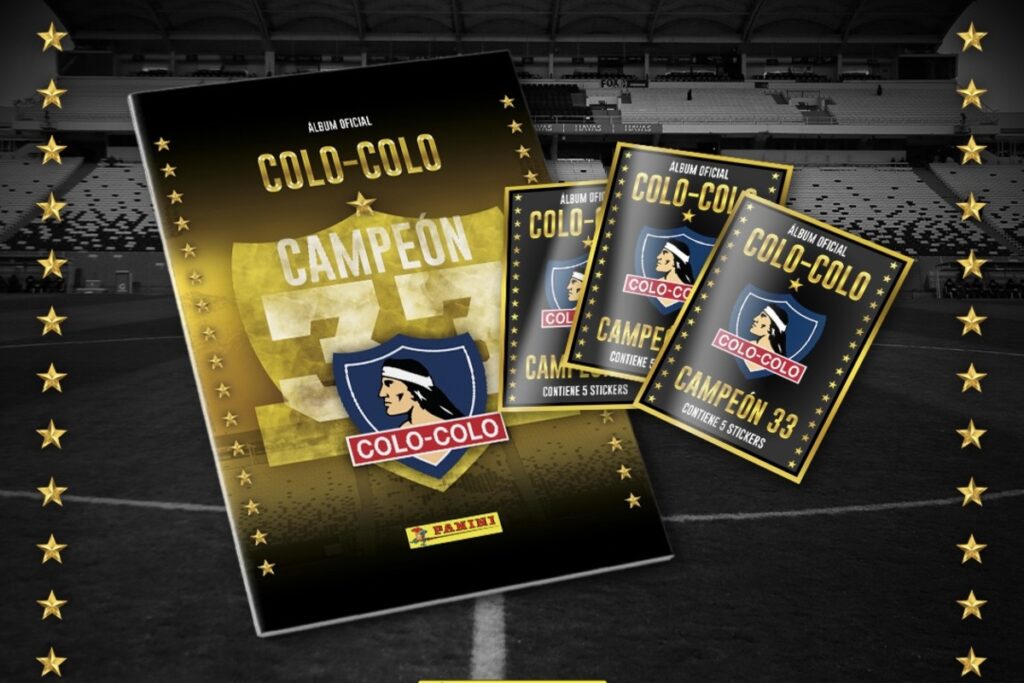 Álbum oficial "Centenario Colo-Colo" lanzado por Panini.