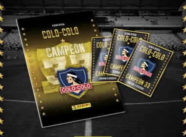 Álbum oficial "Centenario Colo-Colo" lanzado por Panini.