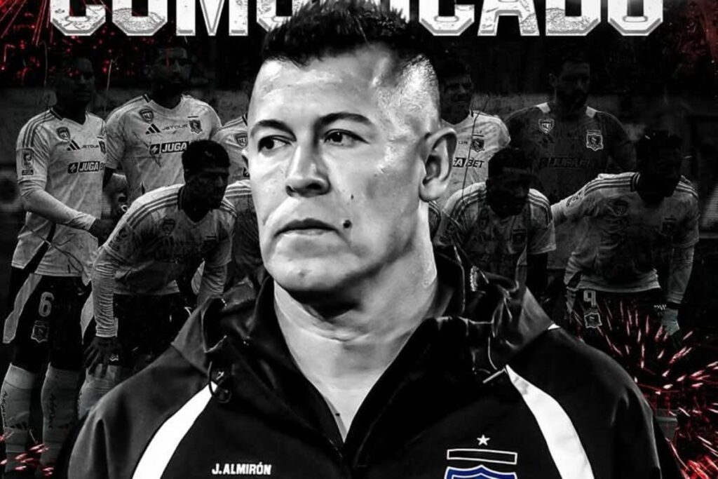 Afiche del comunicado oficial de Garra Blanca contra Jorge Almirón.